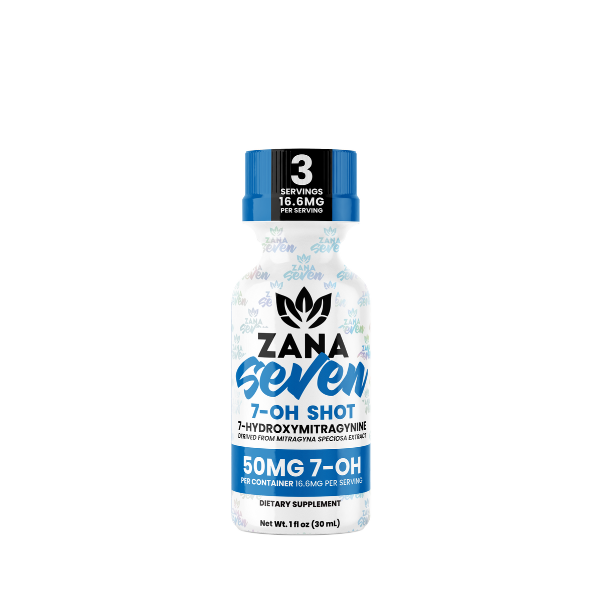 Zana Seven 7-OH Shot – Natural Alkaloid Extract for Relief & Mood
