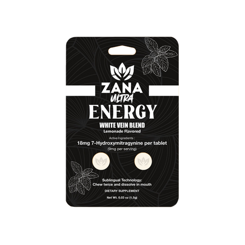 Premium Ultra White Vein Tablets for Focus, Energy & Euphoria