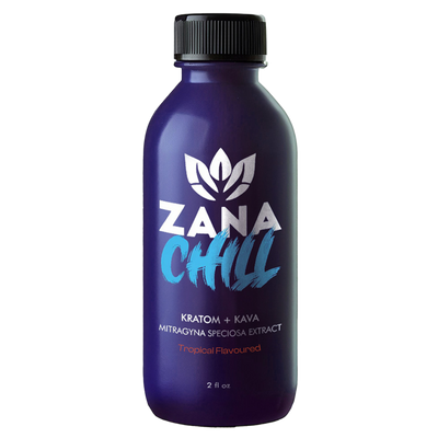 Zana Chill Tropical with Alkaloids & Kava Extracts for Stress Relief