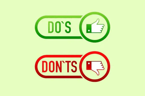 Zana Herbal Blogs - Do's and Don'ts for a Safety