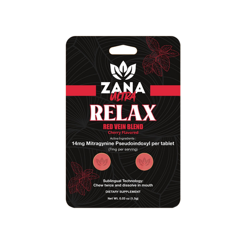 Premium Ultra Red Vein Alkaloids Tablets for Relaxing Effects & Deep Sleep