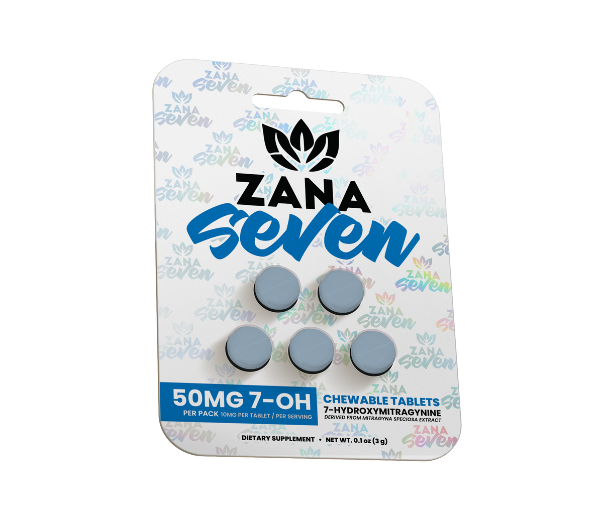 Zana Seven Tablet Blister Packs