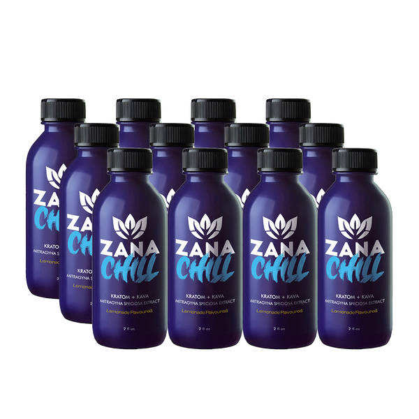 Zana Chill Lemonade with Alkaloids & Kava Extracts for Stress Relief
