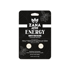 Premium Ultra White Vein Tablets for Focus, Energy & Euphoria