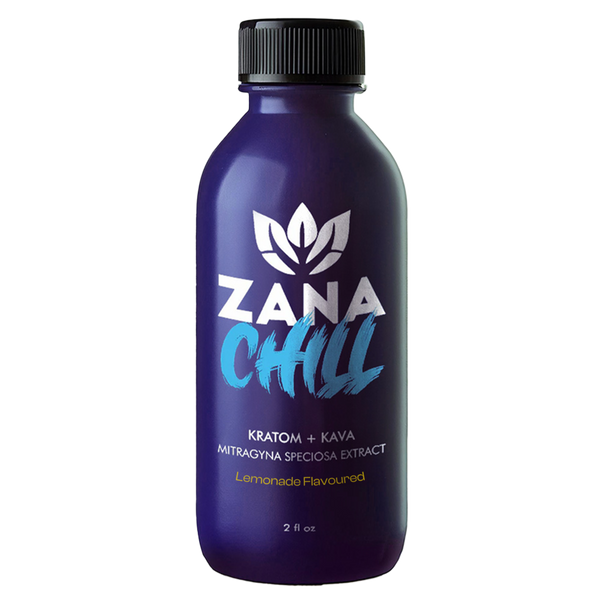 Zana Chill Lemonade with Alkaloids & Kava Extracts for Stress Relief